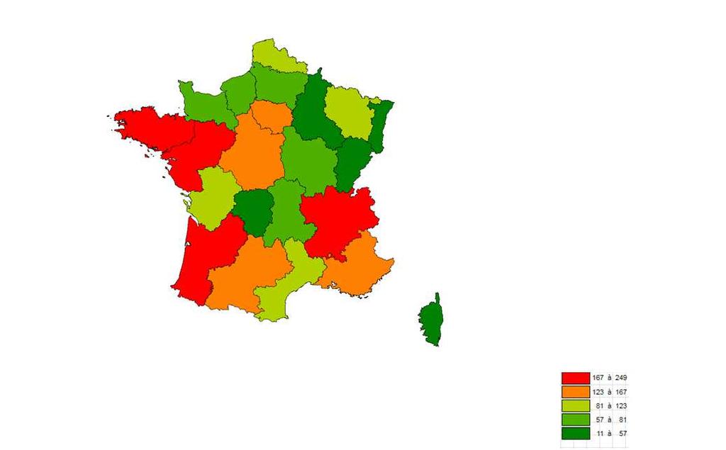 Figure 1: Number of food drives in France