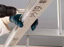 Alternatively, the Gypframe MF Ceiling Sections can be secured to the Gypframe MF7 Primary Support Channels using Gypframe MF9 Connecting Clips.