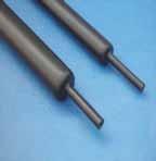 HEAT SHRINK MEDIUM / HEAVY WALL - ADHESIVE LINED QRA-6X VERY HIGH SHRINK RATIO, HEAVY DUAL WALL TUBING, HOT MELT ADHESIVE-LINED SHRINK RATIO 6:1 Ideal for applications of extremely different diameter