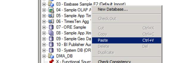 Oracle BI MUDE - Real-World Observations Copy & Paste RPD Artifacts!