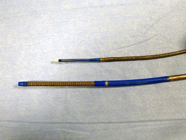 16S Bismuth et al February Supplement 2013 Fig 1. Comparison of the Artisan catheter with the Hansen vascular catheter.
