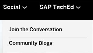 the event within the SAP TechEd Community!
