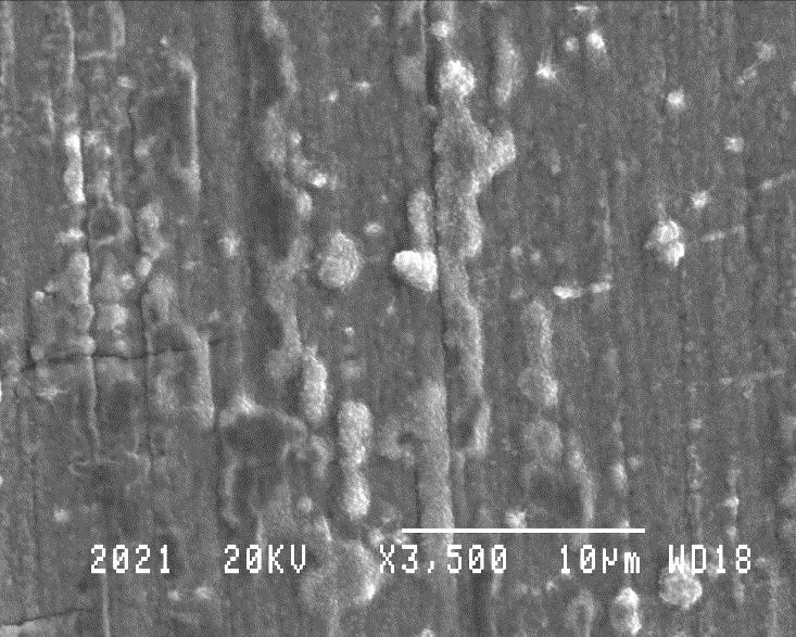 The detailed SEM and EDS evaluation of these interrupted tests revealed two different crack initiation mechanisms which were responsible for the early crack initiation in the lab air environment.