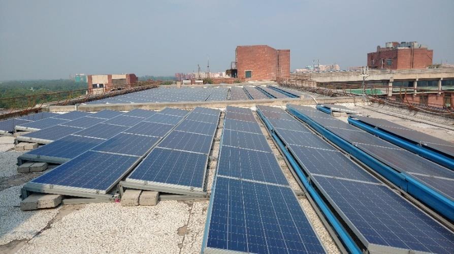India Habitat Centre: Solar PV in RESCO mode Multipurpose building: social and