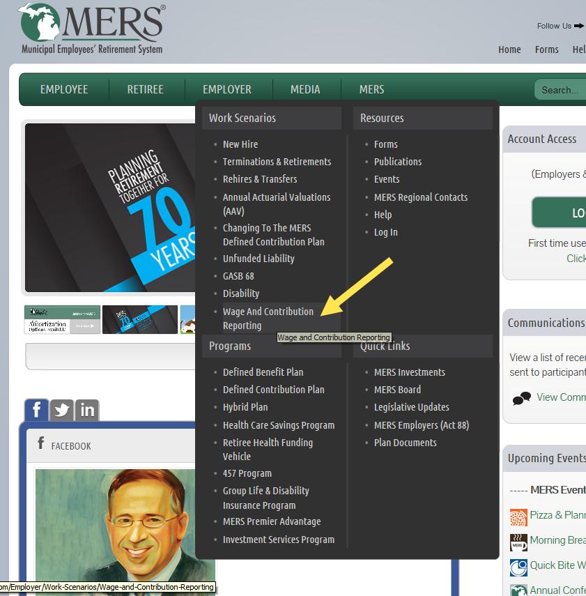 16 Resources for You MERS Website www.