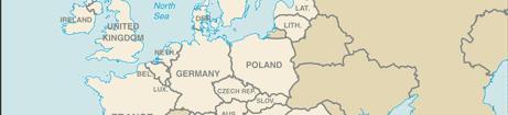 Eastern/Central Europe is a growing g