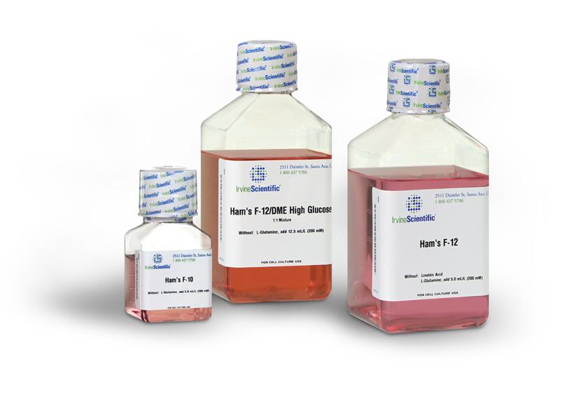 CELL CULTURE BASAL MEDIA premium products for consistent performance HAM S Ham s medium was originally developed to support clonal expansion of Chinese Hamster Ovary (CHO) and mouse L cells.