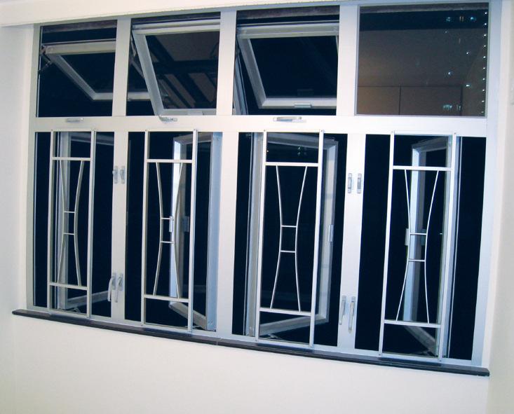 24 (right) Window frames made of  13.