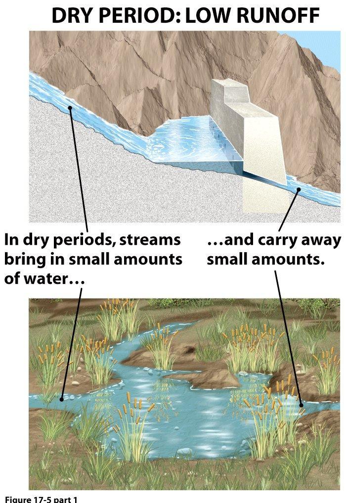 3. The hydrology of runoff Surface storage