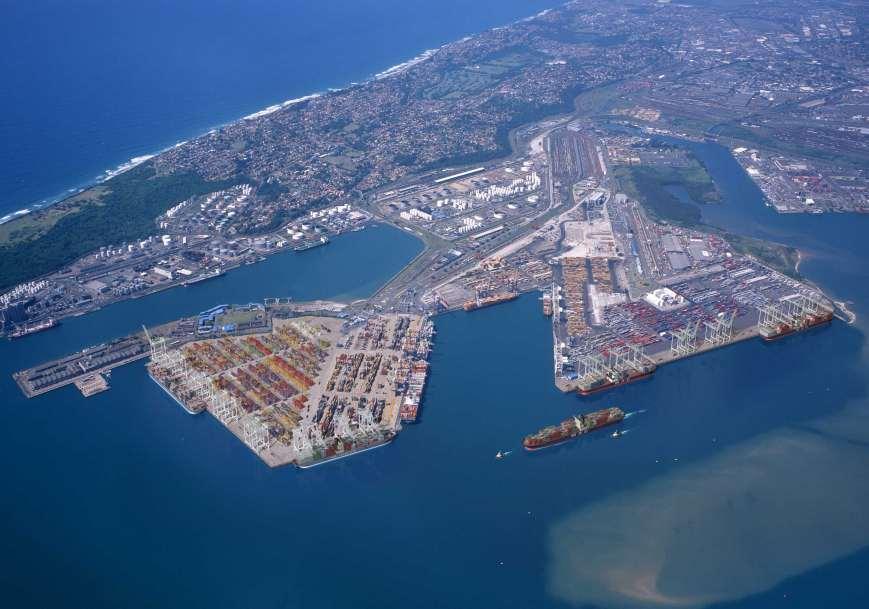 Durban Containers Future Layout - 2019 Consolidated Salisbury Island Navy Base Interim upgrade of Pier 1 + 2 Rail Terminals Pier 1 with new Salisbury Island