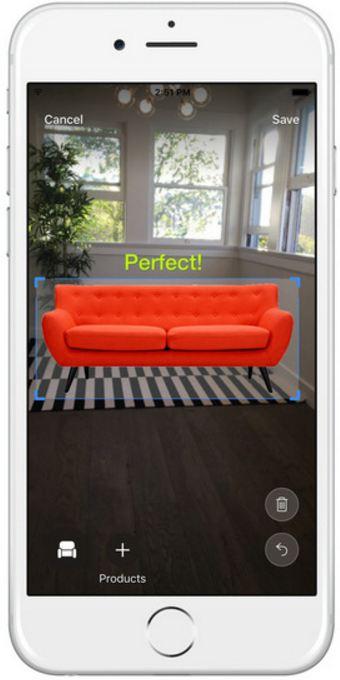 View my room, an AR feature incorporated by Houzz into its mobile app View my room is a new AR feature incorporated by Houzz into its Houzz mobile