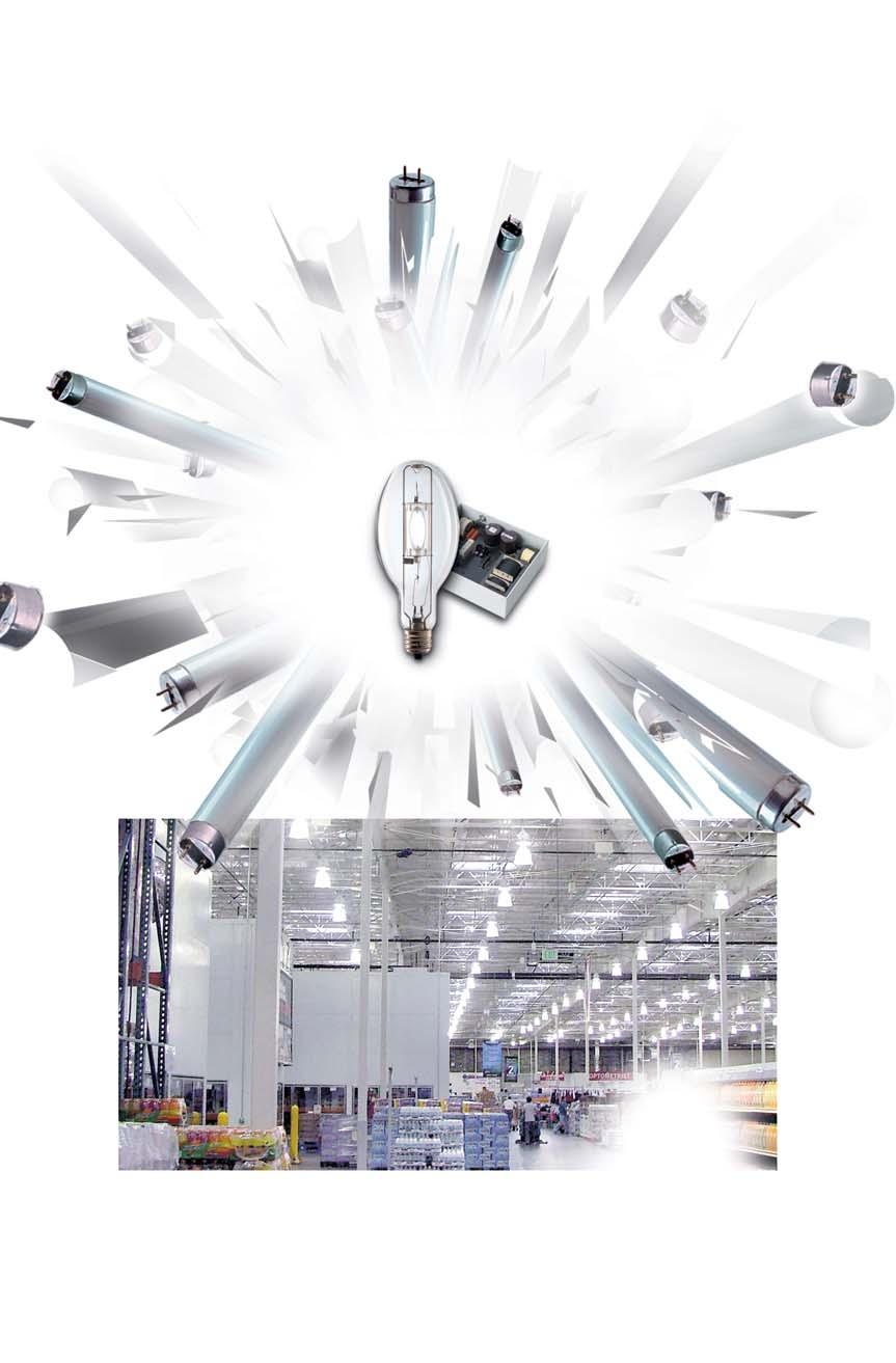 A Brighter Idea Than Fluorescent Venture s Uni-Form pulse start metal halide lighting systems are the brighter solution: Greater energy savings!