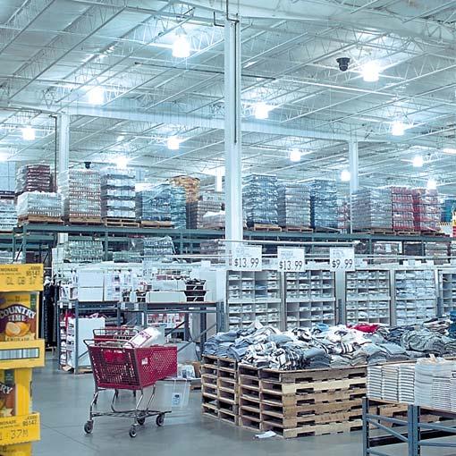Less Cost Less Cost For Retrofit: In a one-to-one fixture replacement, fluorescent lighting has 1% to 3% higher material cost Easier to retrofit from traditional MH or HPS.