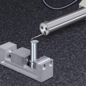 profile measurement in the Z-axis (2000 µm) Reference test block