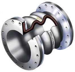Hose expansion joints These expansion joints are used to compensate for vibrations and large