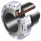 Vulcanized flange couplings for every working pressure, with optional swivel flanges, in accordance with the DIN and ANSI norms, for easy fitting.