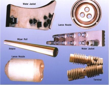 Copper Castings Bushing Machine parts of iron, steel,