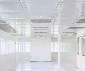 Under the best conditions. Lindner Ceiling Systems. You have a choice of different types of ceiling systems and modules.