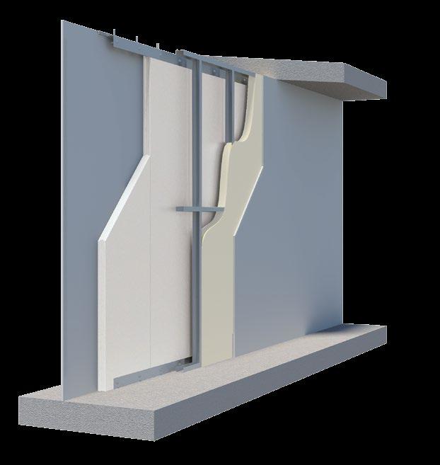 6 4 8 Internal wall 1 3 2 5 1 7 9 6 The Pronto Panel system has an exceptional combination of innovation and performance, proven at high standards, with efficient handling and installation. 1. 13mm STANDARD PLASTERBOARD SCREW FIXED AT 600 CENTRES 2.