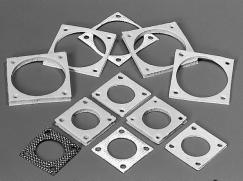 Metal Impregnated Materials MIL Connector Gaskets Laird Technologies offers a broad range of EMI gasket materials to fit the shell sizes of standard MIL connectors.