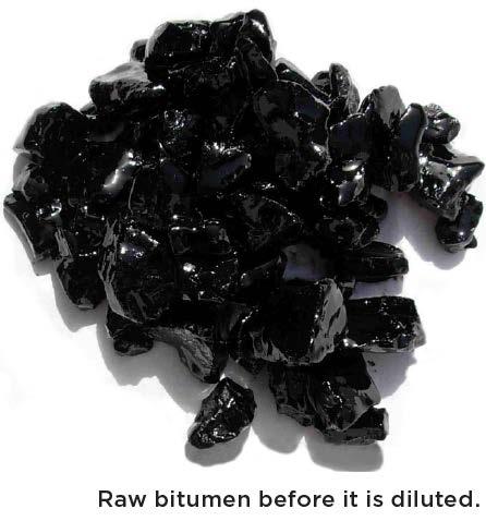 Background: Diluted bitumen Diluted bitumen (DilBit) is a mix of superheavy crude bitumen and a diluent The diluent is unprocessed liquid condensate from natural gas extraction (a unrefined mix of