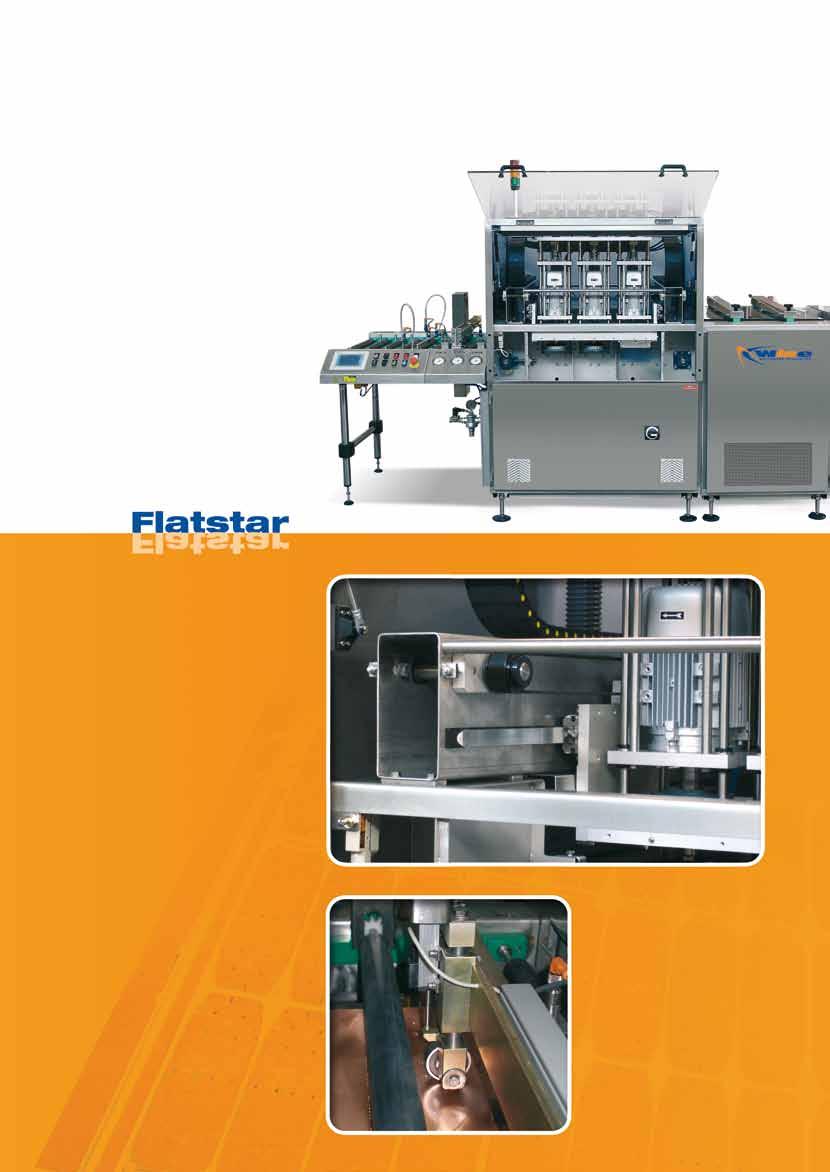 The Flatstar is composed by a monobloc for the Three Independent Brushes and it is also ideally suited for scrubbing press plate separator.