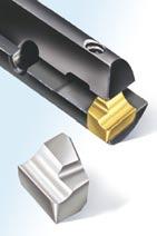 Mini-boring bars with minimum working diameter from 4 mm page 82 Technical information page 83 90 / 95 approach angle
