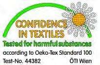 This internationally-recognized eco-label designation provides the textile and apparel industry with a standard to objectively assess the presence of harmful substances in their products.