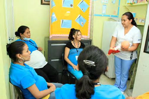 Other facilities in Honduras and in Nicaragua also offer breastfeeding areas allowing mothers to extract and store milk.