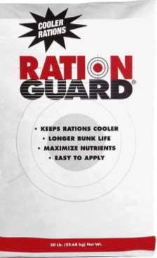 Keep Ration Cooler Start adding to TMR when ambient temperature reaches 75 F or sooner