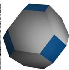 Packing of Truncated octahedron Optical Dark Field