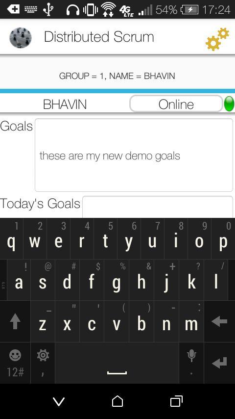 We now see the scenario where Bhavin, a developer, has logged into the system.