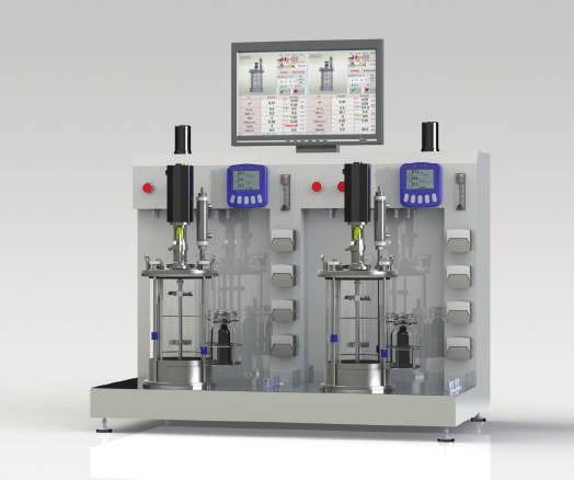 Lab Scale Fermenter Features & benefits - HMI and PLC interlocked to control automation system - Application of login method of the driver for enhanced security -