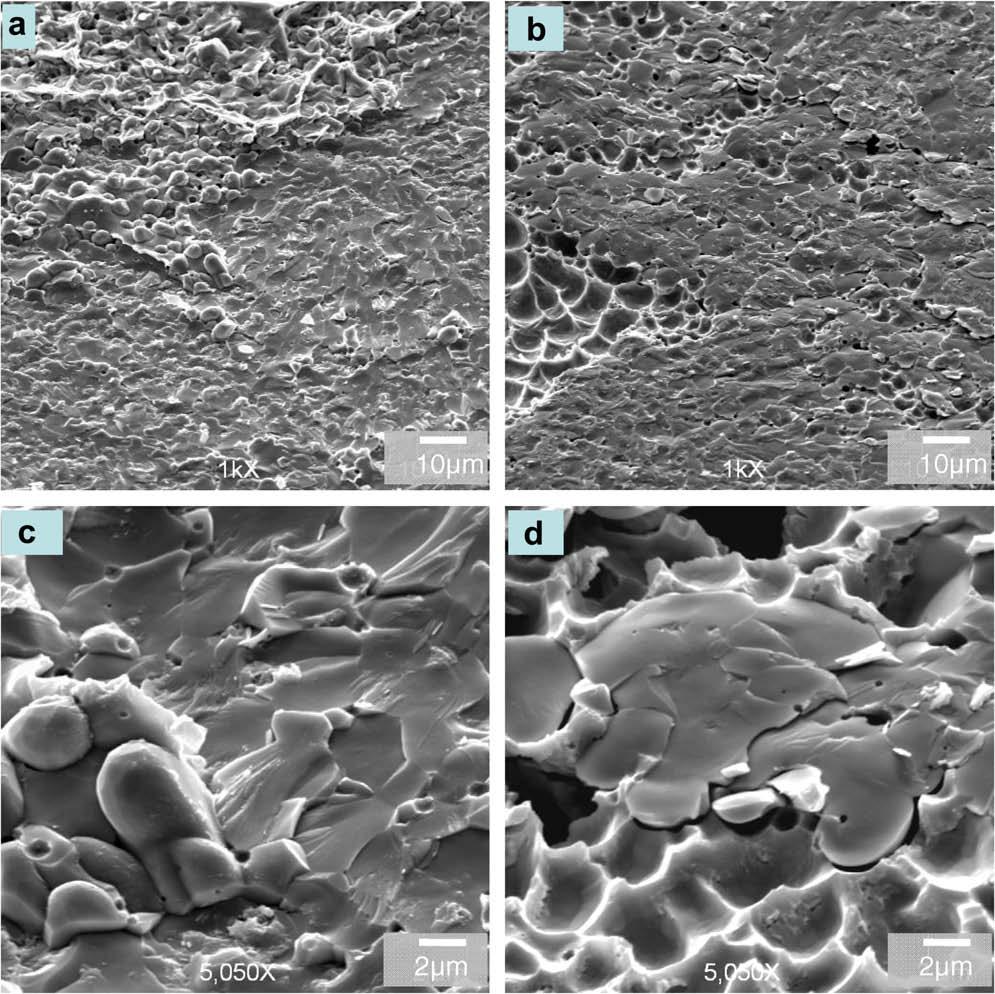 S.M. Hayes et al. / Microelectronics Reliability 49 (2009) 269 287 281 Fig. 23. Opposing fracture surfaces (a) and (b), for Sn 0.