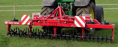 Grassland Case Study Aerator used in autumn and spring