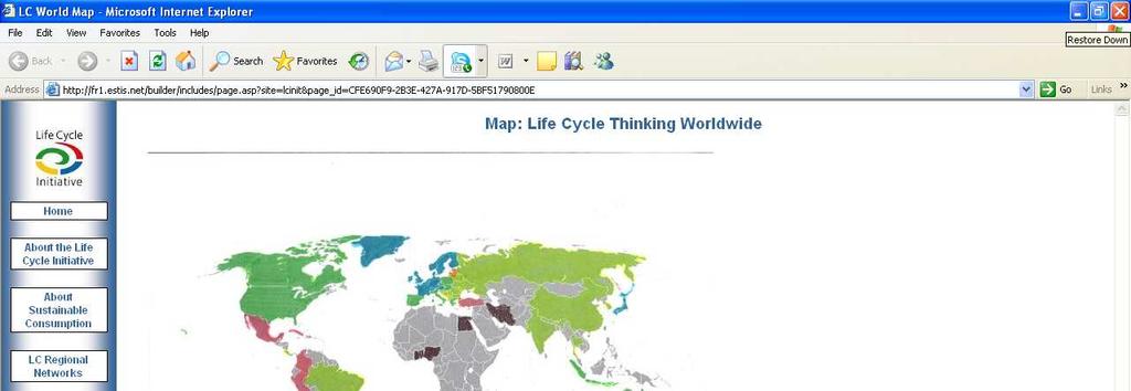 Map of Life Cycle Management Worldwide Egypt, 2009 China, 2008 &