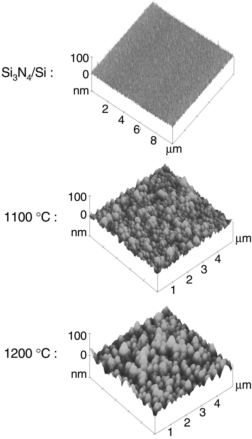 Microelectromechancial Fabrication The SiC-film samples grown on Si 3 N 4 /Si (100) substrate materials were patterned and processed in initial MEMS fabrication efforts.