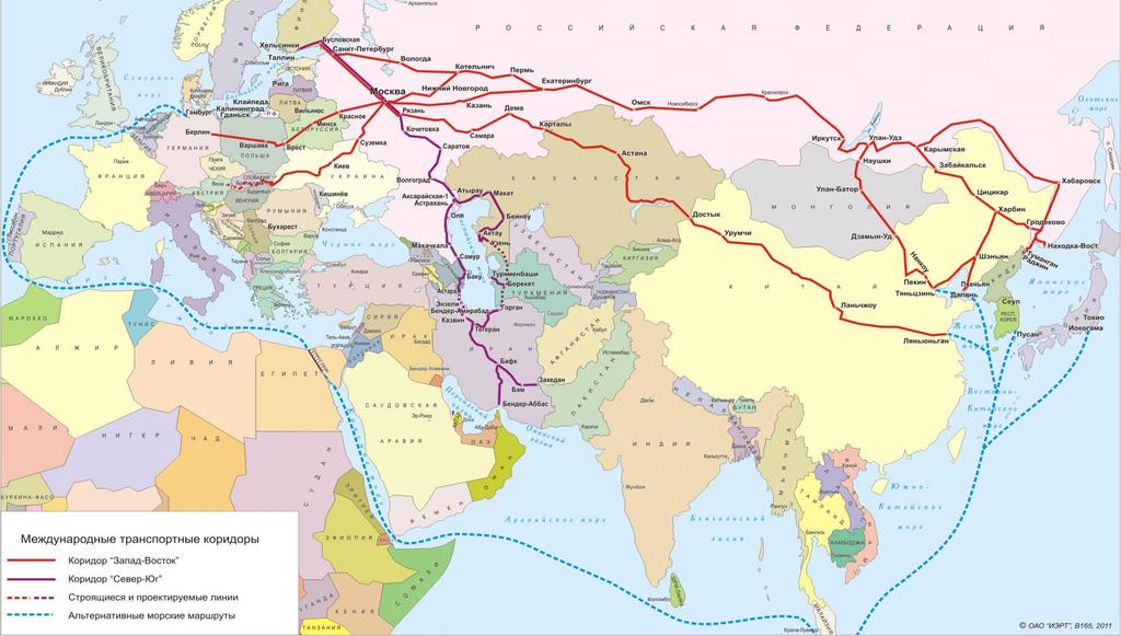 The New Eurasian Railway