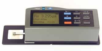 Roughness testers TR-220 Surface roughness tester Measures Ra, Rz, Ry, Rq, Rt, Rp, Rmax, Rv, R3z, RS, RSm, RSk, Rmr, Rpc, Rk, Rpk, Rvk, Mr1 & Mr2 roughness parameters, digital filters Easy to operate