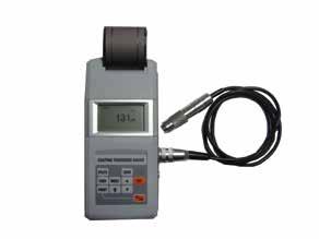 operated TT-260 TT-270 Coating thickness gauge Robust design with removable integral printer Large measuring range with several probes such as F, FN etc.