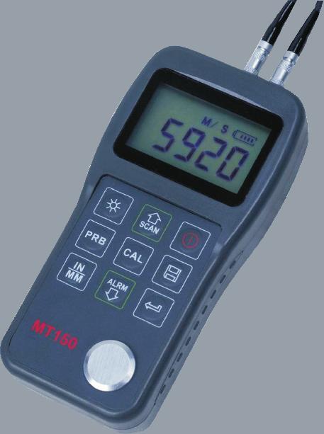 Ultrasonic Thickness Gauge MT 160 MT 160 ( 761-121 ) Applications: Ultrasonic thickness gauge adopts the theory of sound wave to measure a wide range of material, such as metals, plastic, ceramics,