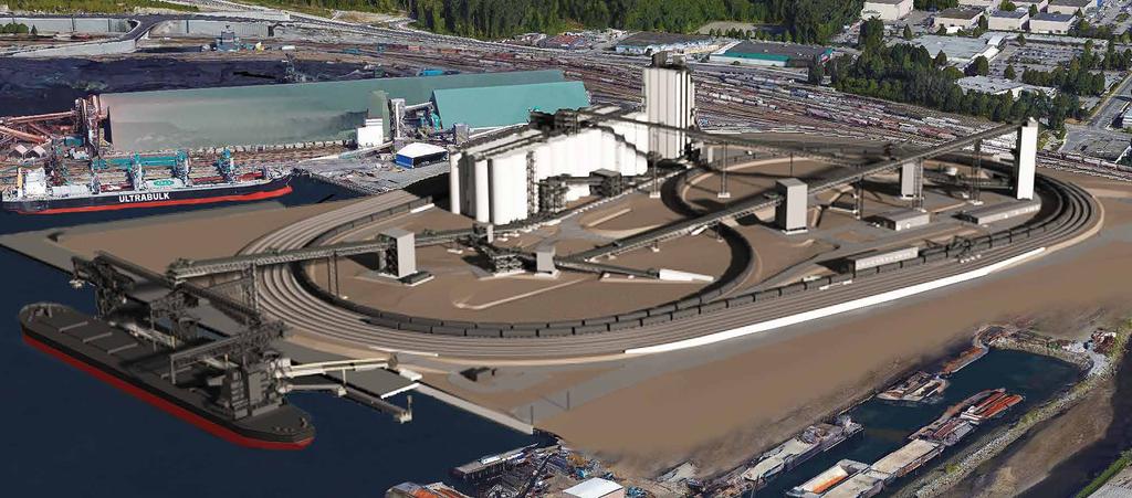 Key Project Facts (Cont d) G3 will install and operate the following key assets: A grain cleaning facility 81 metres (264 ft.) tall that will clean and direct grain(s) to storage.