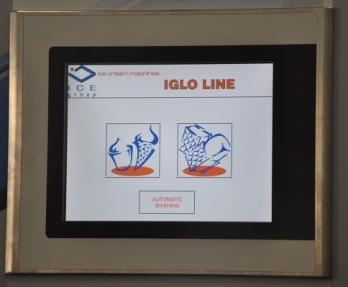 Iglo line tray tunnel features: EASY TO OPERATE AND LOW EXPLOITATION COSTS easy and quick changeover thanks to the use of servomotors and special trays fixing.