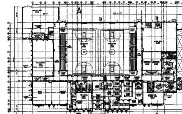 RM1a RM 1b RM 2a RM 2c RM2b Figure 4-2.1 - Rec Center 1st Floor Mechanical Room Locations Figure 4-2.