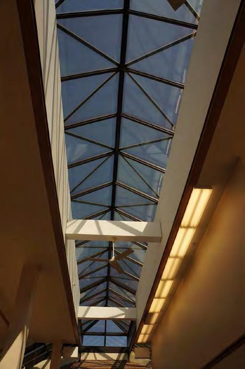 INSTALL DAYLIGHT HARVESTING SENSOR Existing: skylights provide sufficient natural