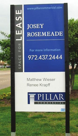 TEMPORARY SIGNS can take the form of real estate, banners, window graphics, etc.