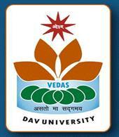 DAV UNIVERSITY, JALANDHAR FACULTY OF AGRICULTURAL SCIENCES AND TECHNOLOGY COURSE CURRICULUM FOR B.Sc.