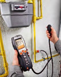 By determining the main values, CO and O 2, as well as other measurement parameters, a judgement can ment assistent for the main values O 2 The flue gas matrix acts as an adjust- be made as to