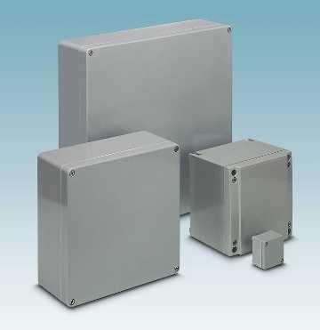 Polyester empty enclosure The extensive standard polyester enclosure range provides robust standard enclosures for industrial