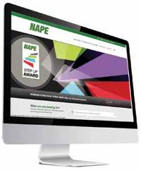 Website To coincide with its efforts in social media, NAPE also launched a new and improved website at: www.nape.ca.